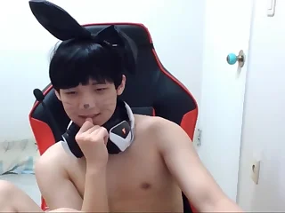 Super-cute Korean Bunny Correct Concise Arse Men Pornography